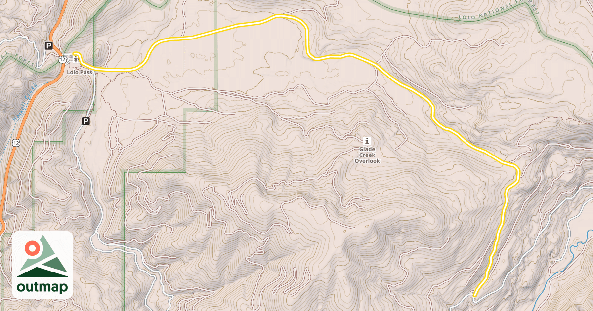 Map of Packers Meadow Road