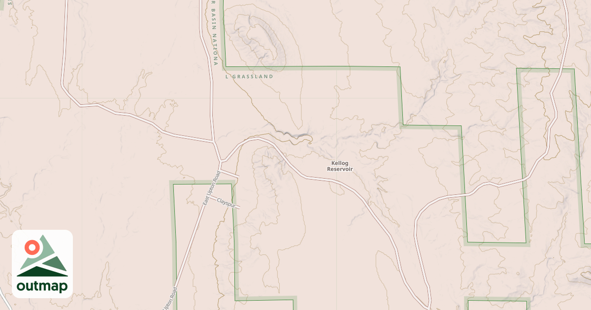 Map of Kellog Trail