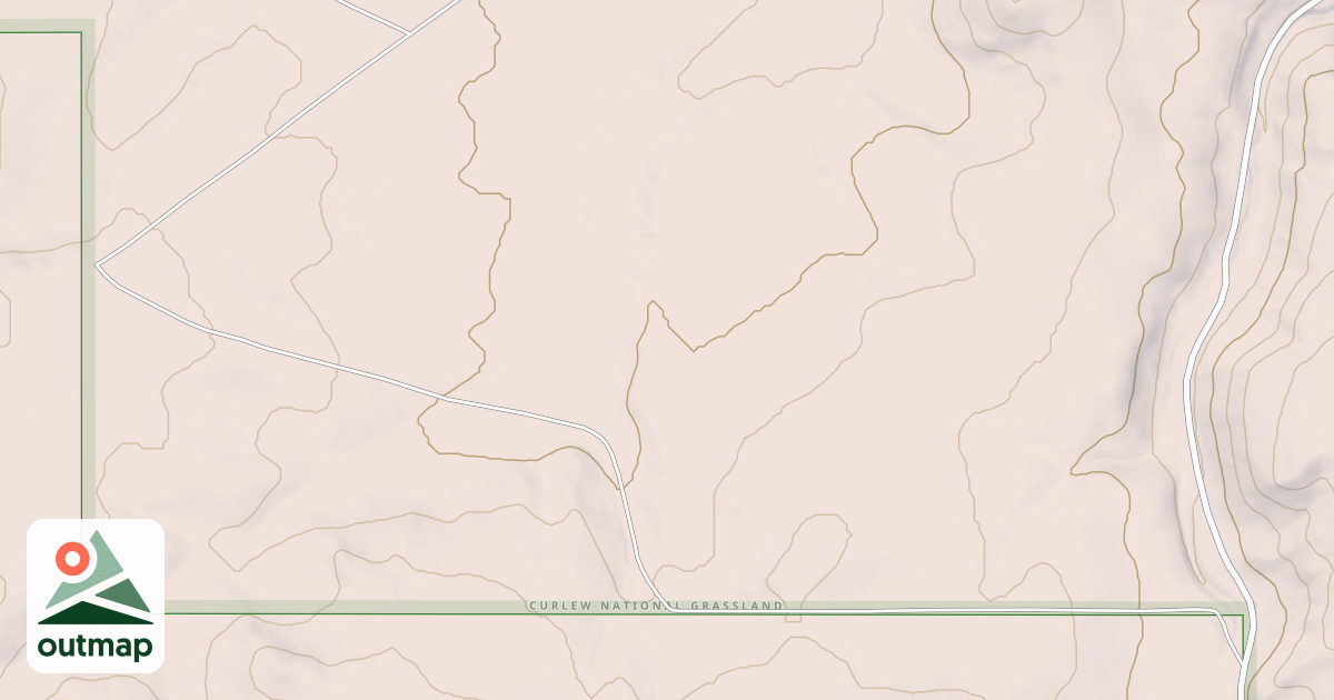 Map of KURTZ SPRING FENCE LINE