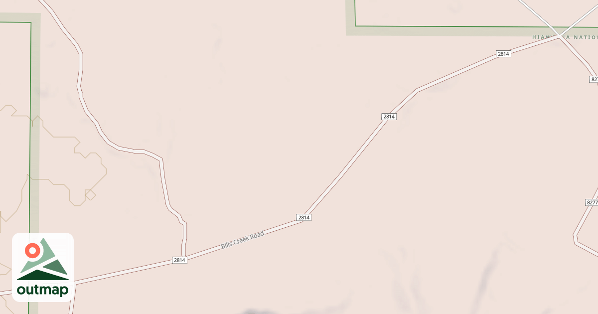 Map of BILLS CREEK