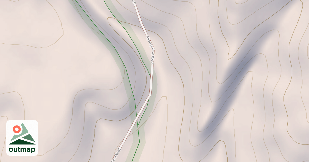 Map of Sykes Ridge Road