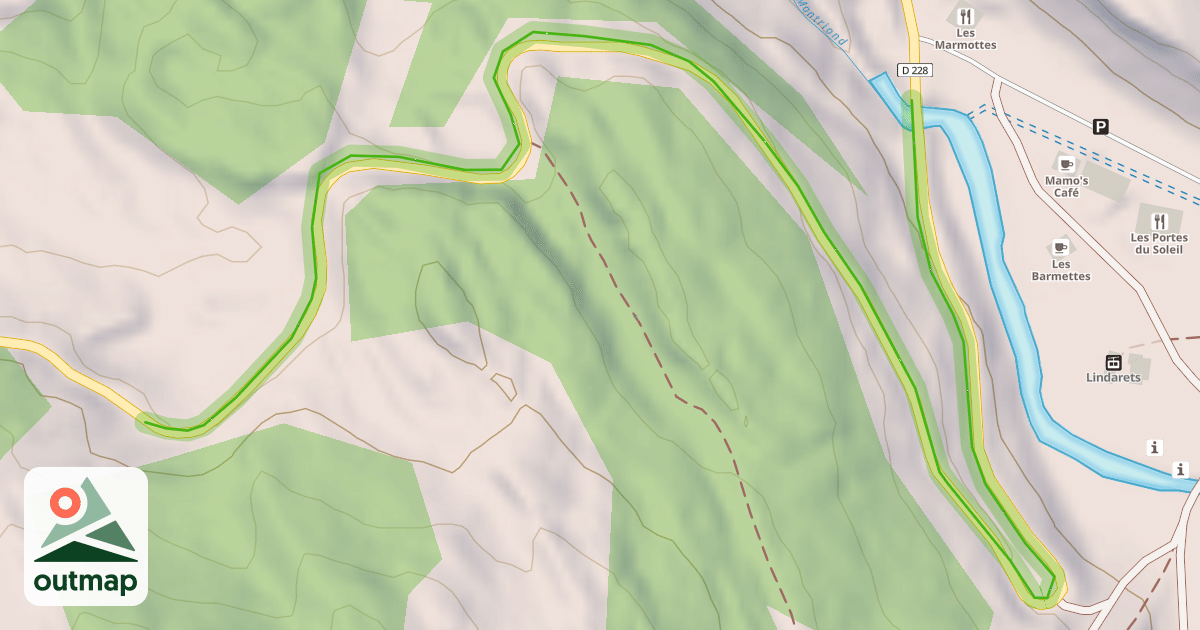Map of Combe à Floret