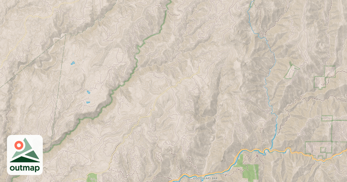 Map of Cal-Ida Mc