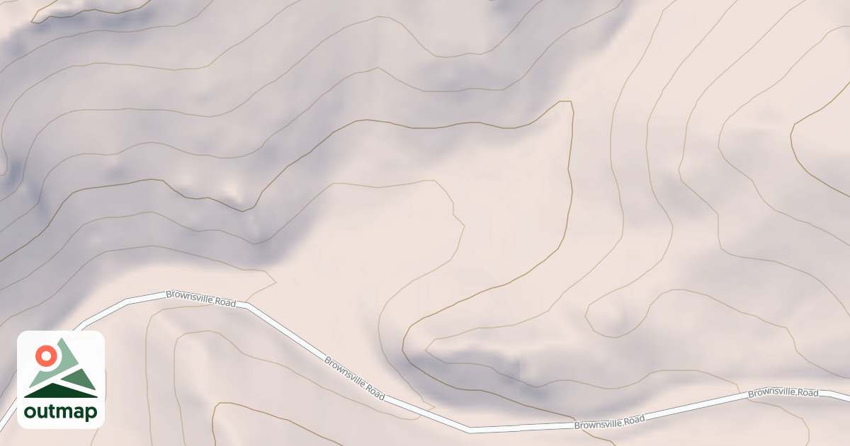 Map of BROWNSVILLE BR 1K