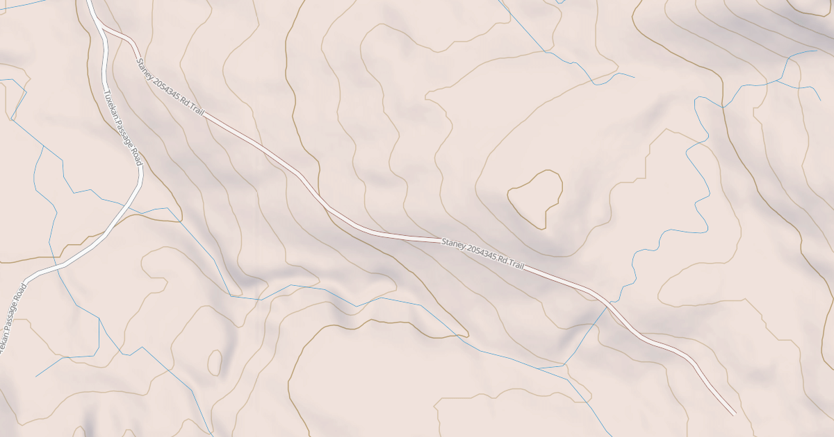 Map preview of Staney  2054345 Rd