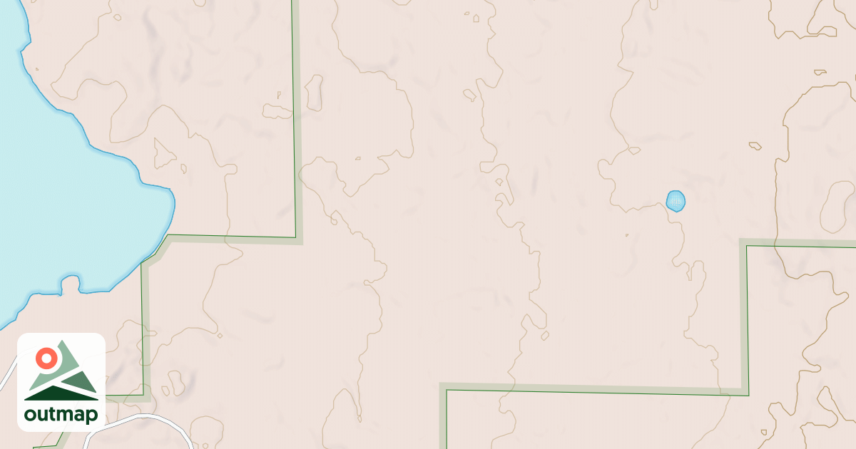 Map of EAST SUGAR LAKE ROAD