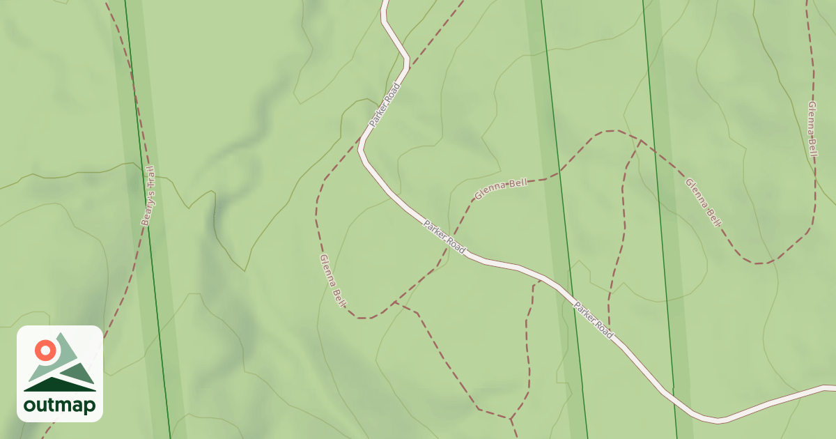 Map of Parker Trail