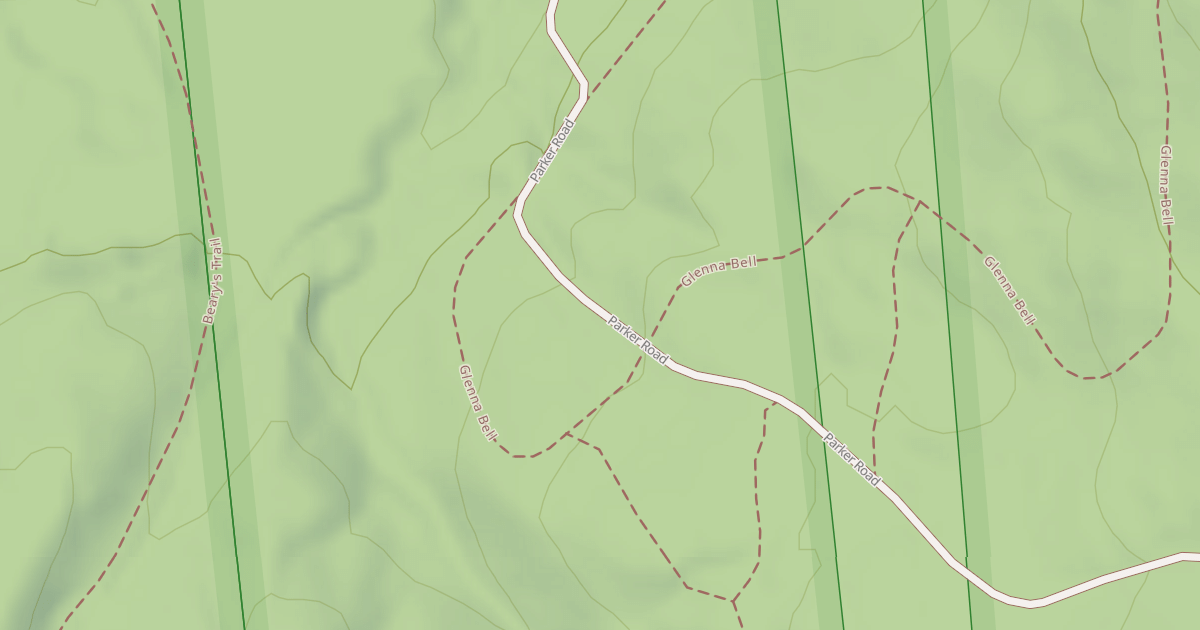 Map preview of Parker Trail