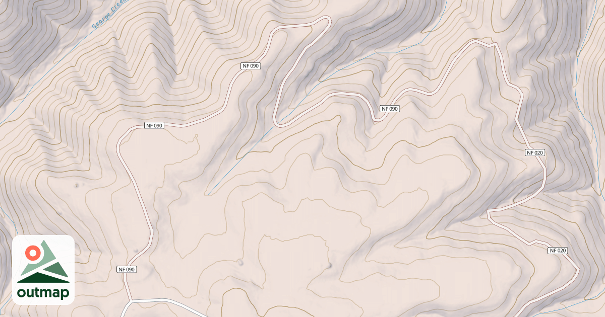 Map of SWEITZER RIDGE