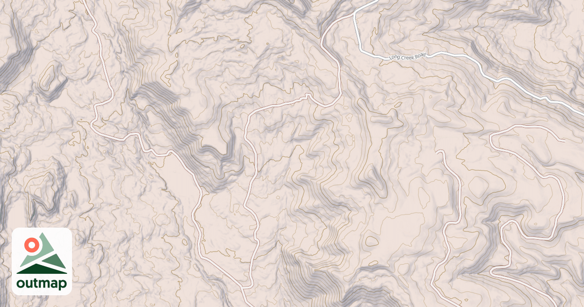 Map of MIDDLE FORK CUTOFF