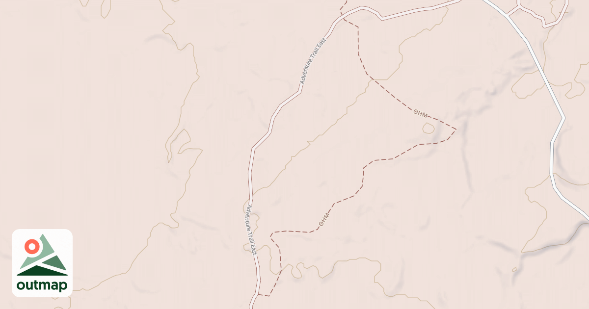 Map of Washington/Ramsey Trail