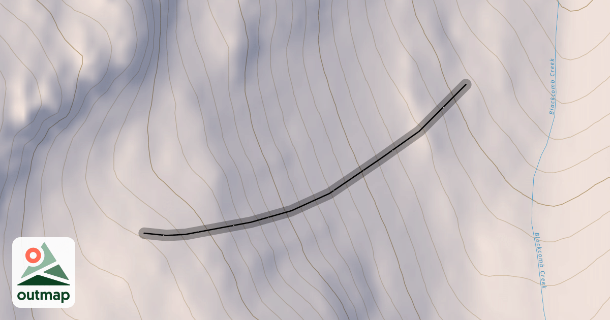 Map of Sapphire Chutes