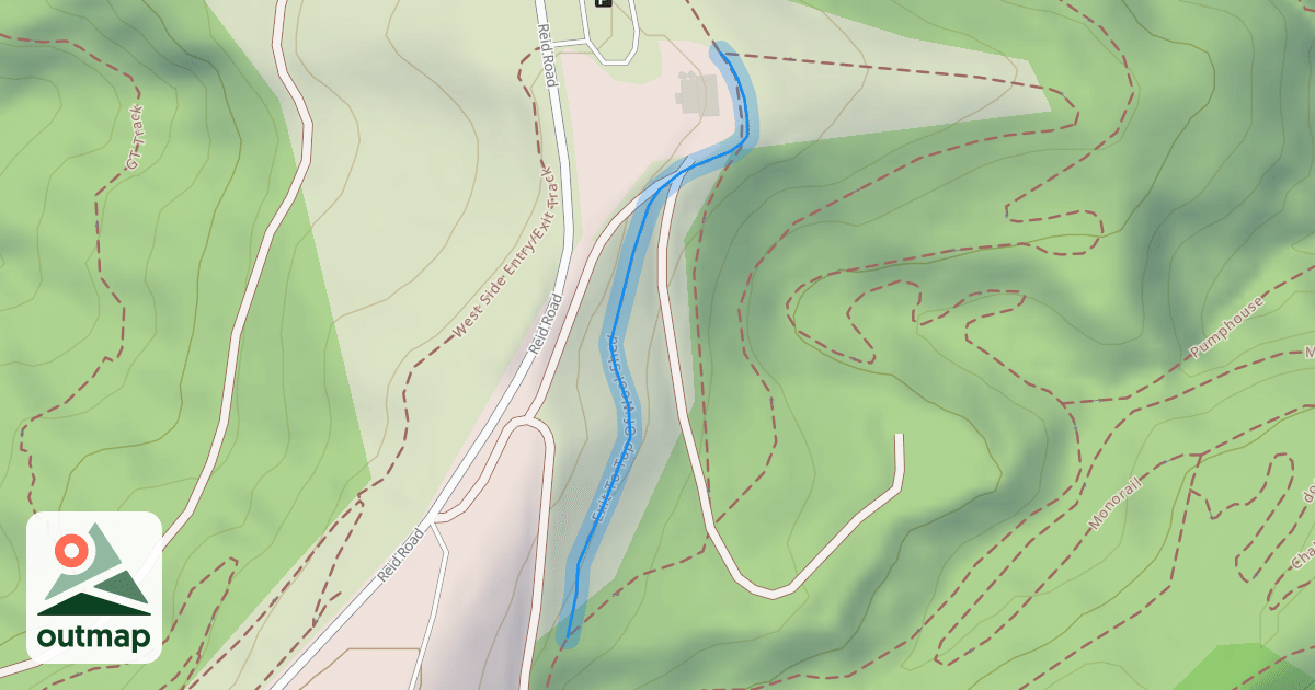 Map of Exit To Top Of Wool Shed