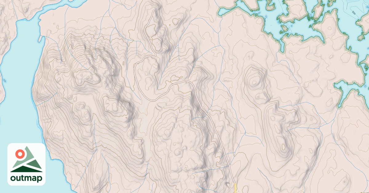 Map of BAY LAKE