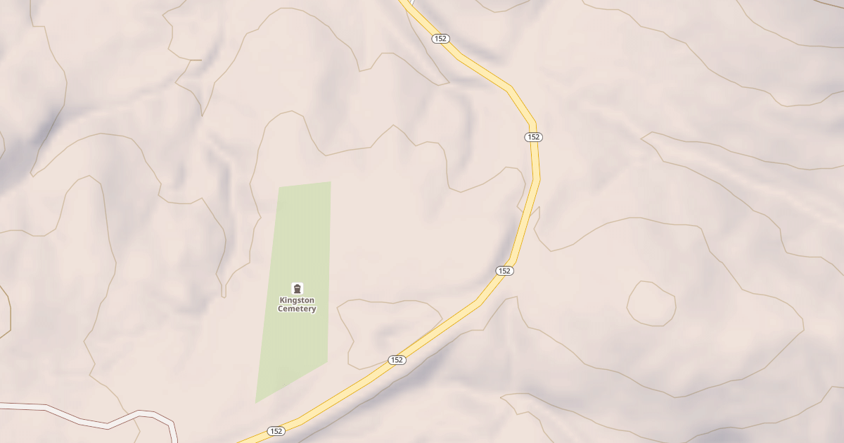 Map preview of KINGSTON CEMETERY