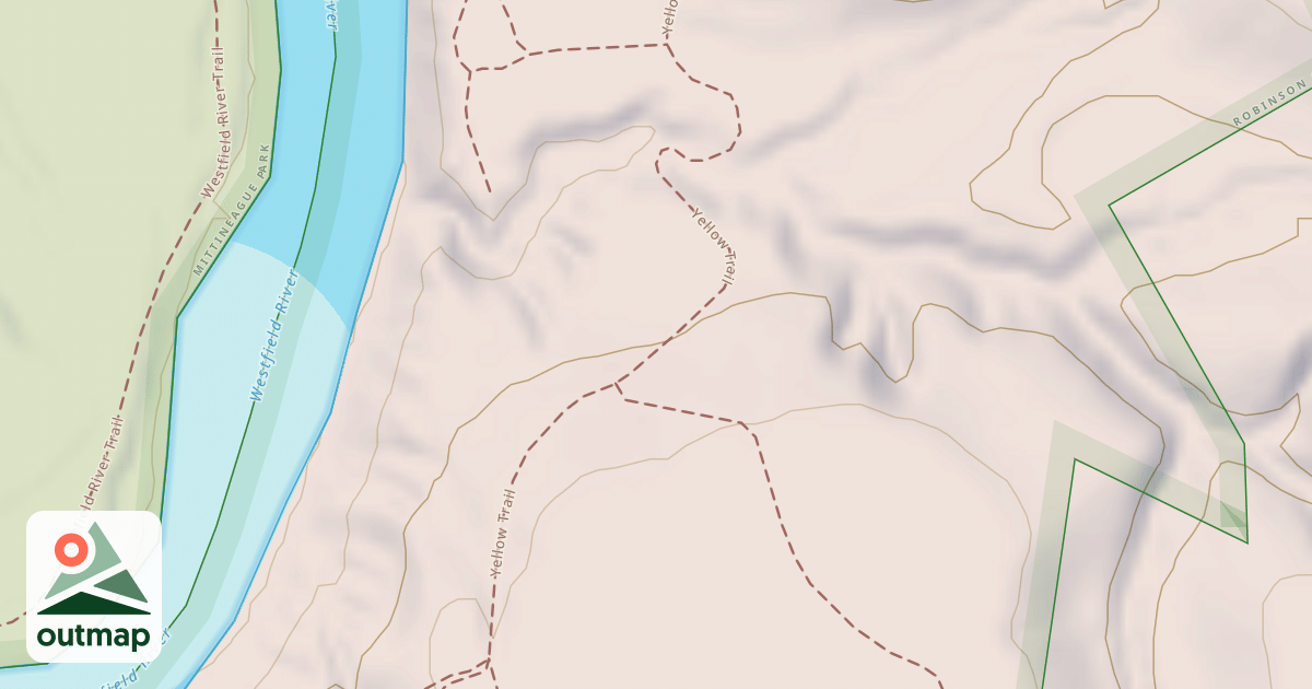 Map of Yellow Trail