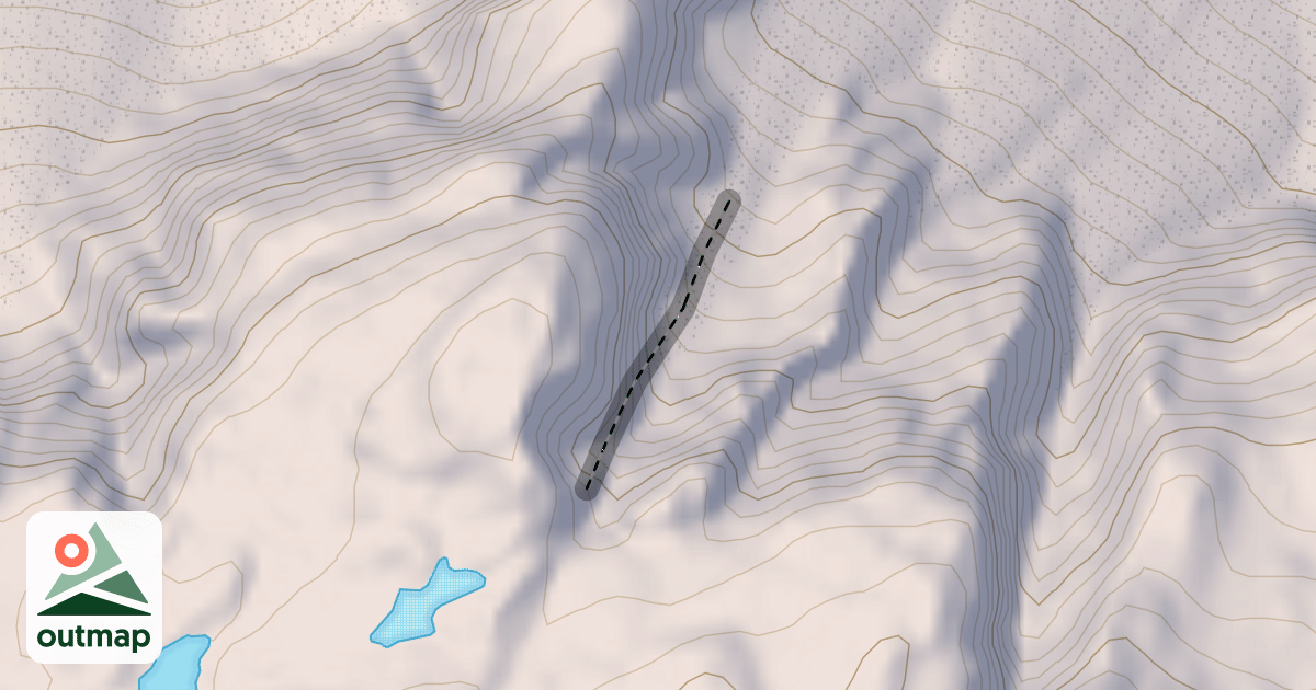 Map of Chamois Chute