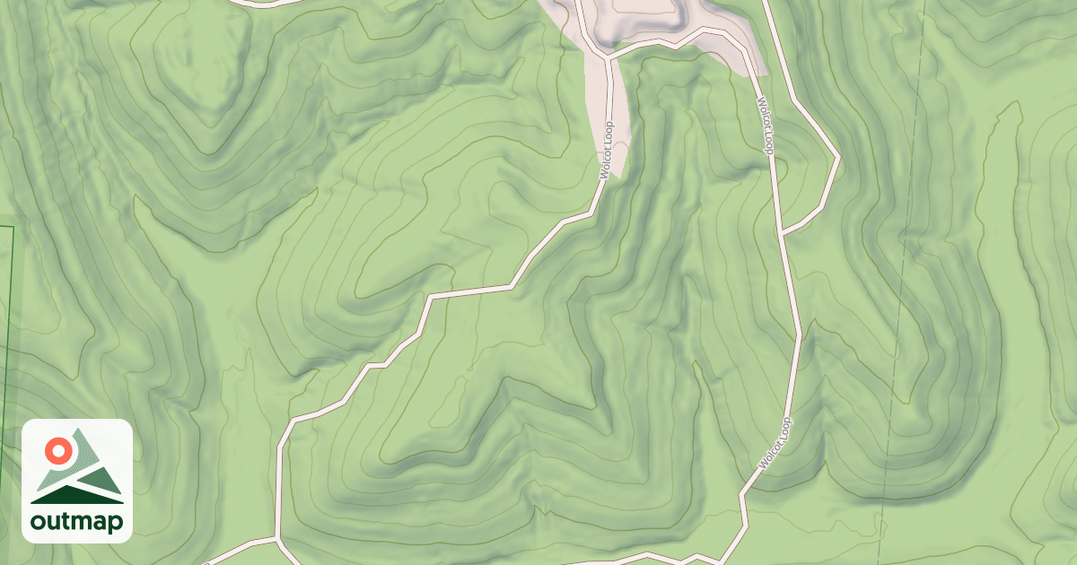 Map of WOLCOTT LOOP