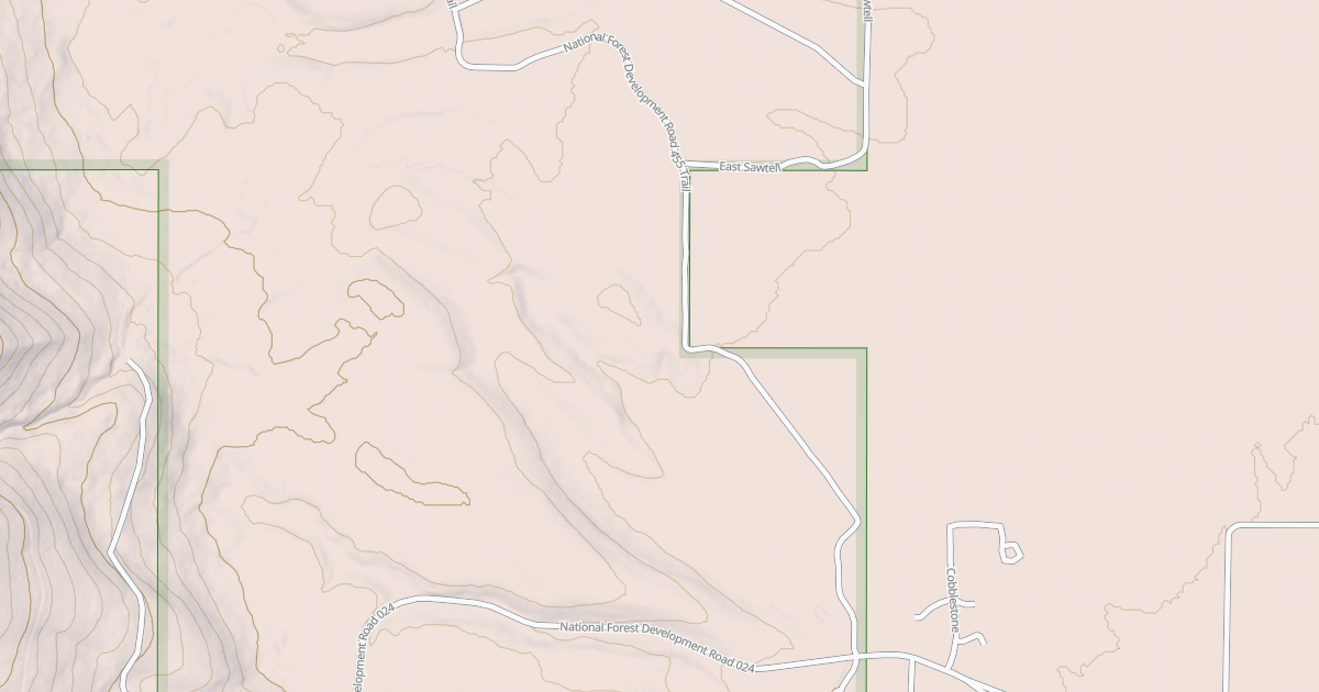 Map preview of EAST SAWTELL