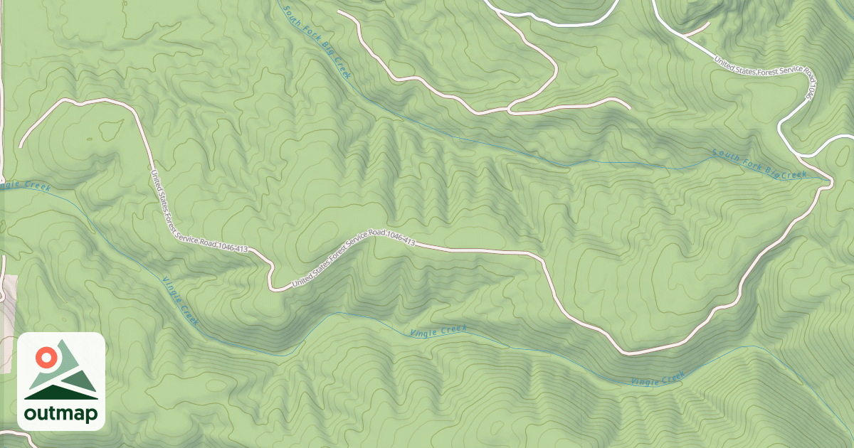 Map of USFS National Forest System Roads {9589F026-A437-425D-B2BD-944A14CAB871}