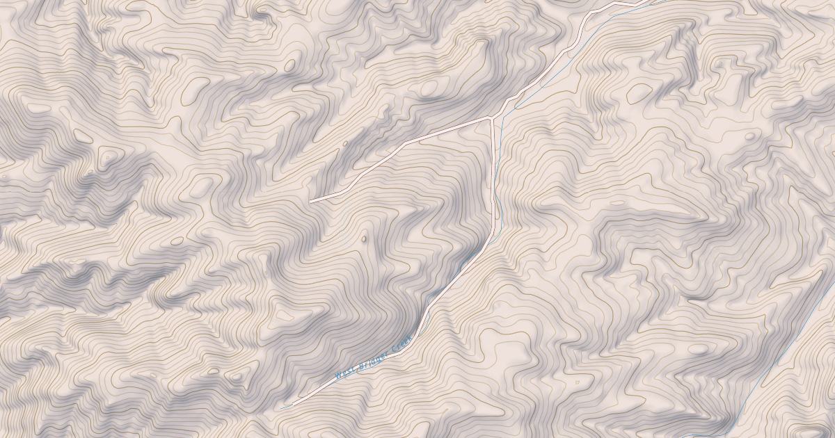Map preview of Tie Cutter Gulch