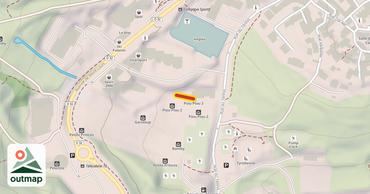 Map of Piou Piou 3