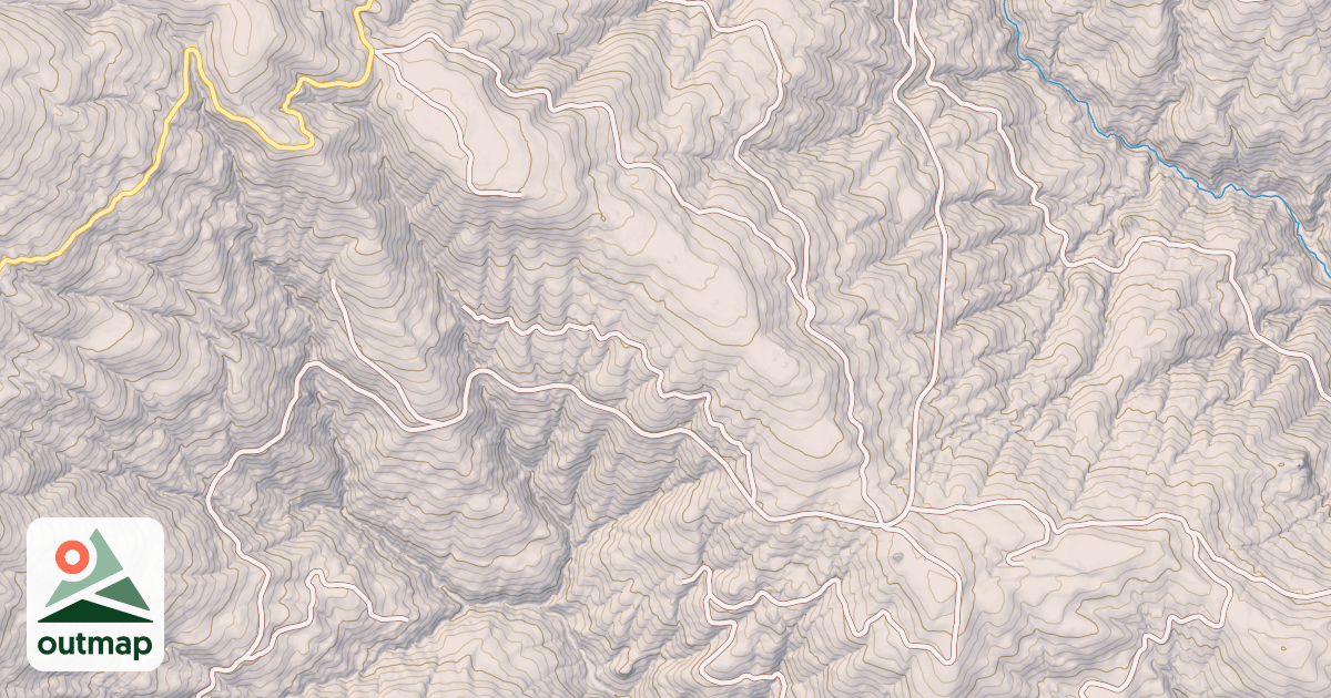 Map of CATTLE RIDGE