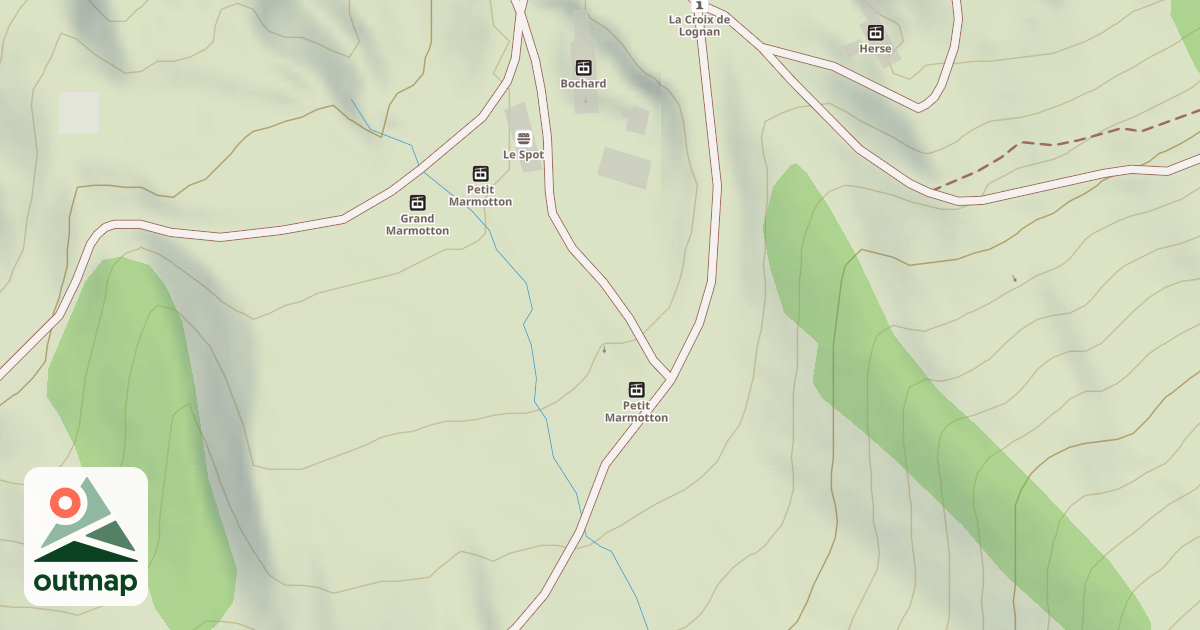 Map of Petit Marmotton