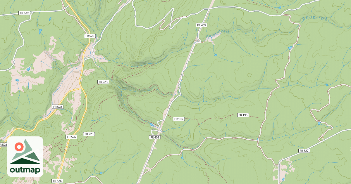 Map of POWER LINE