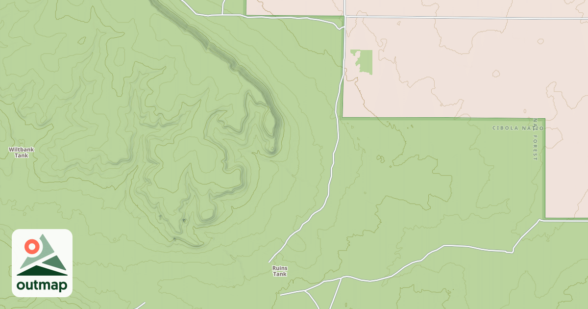 Map of RUINS ROAD
