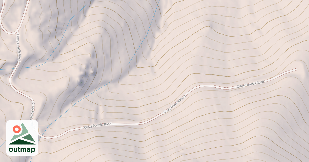 Map of CRAZY FOWELLS