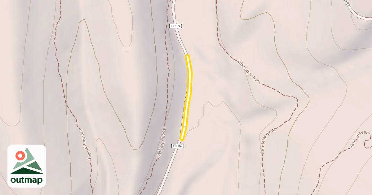 Map of NF 189