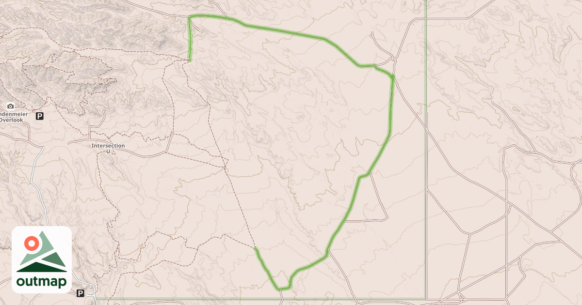 Map of Plover Trail