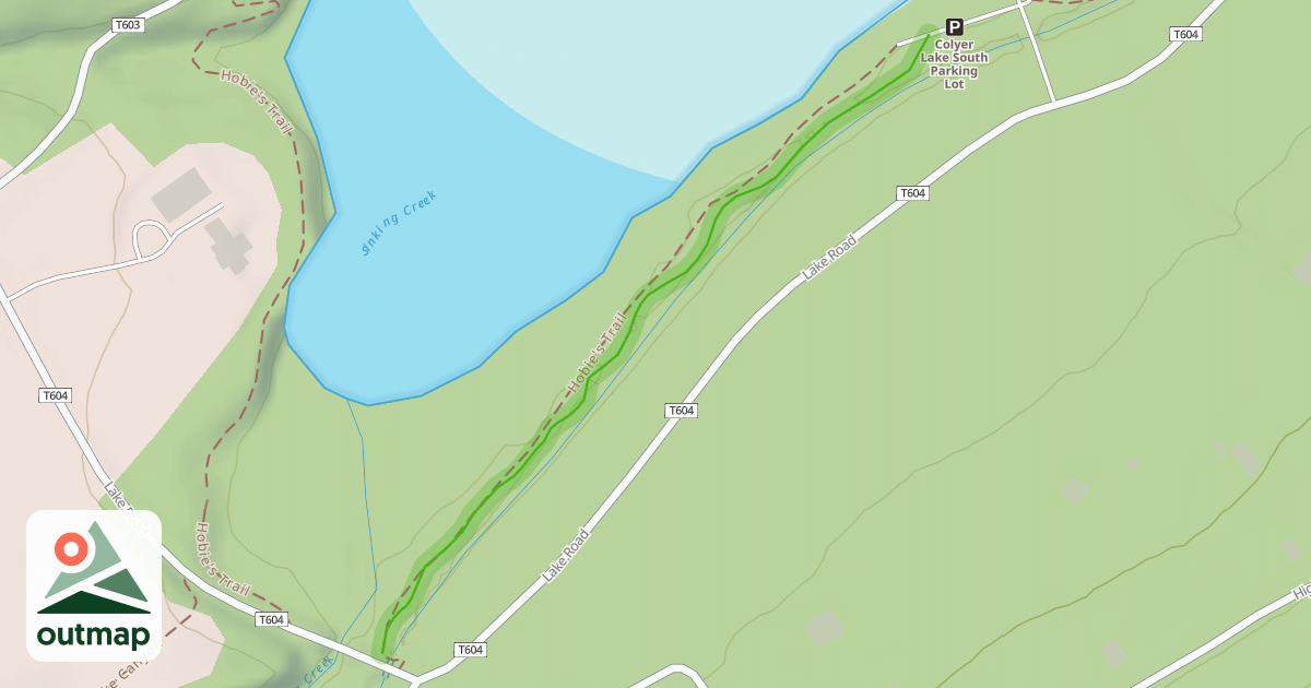 Map of Hobie's Trail