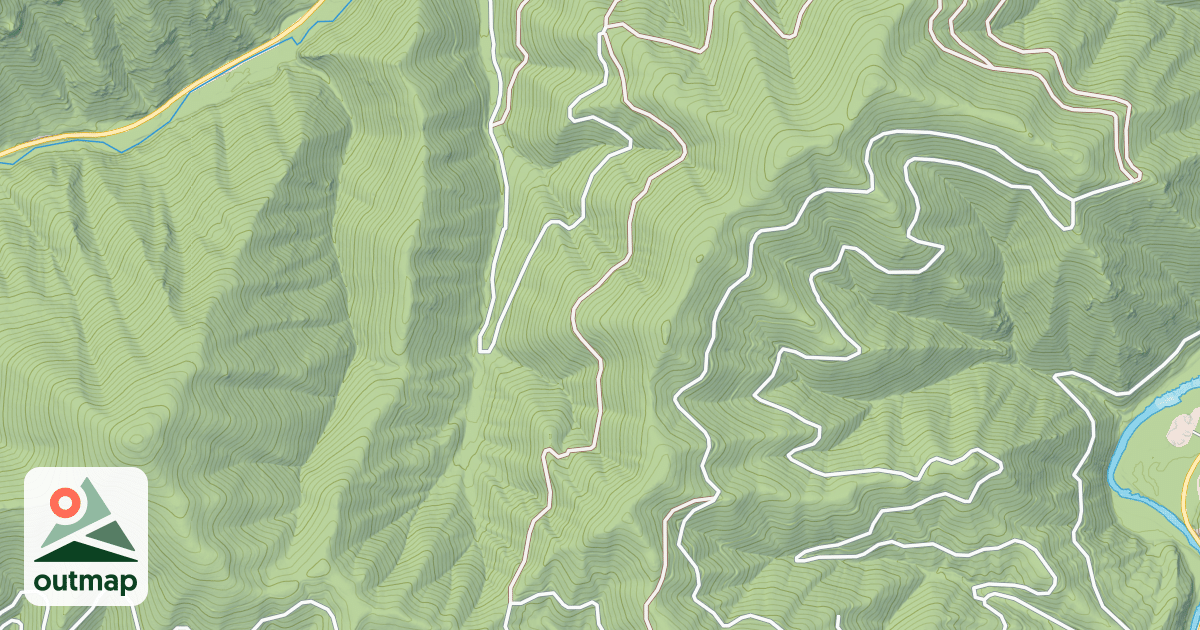 Map of (FDR) UPPER TWO CREEK