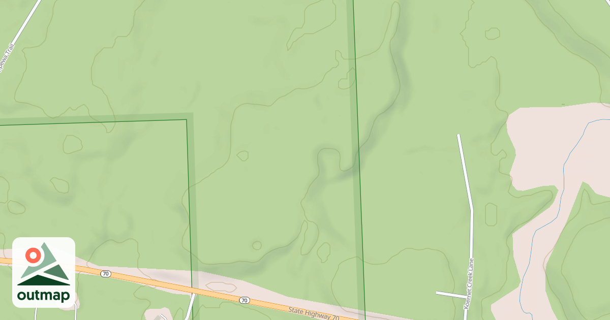 Map of FR 509CA