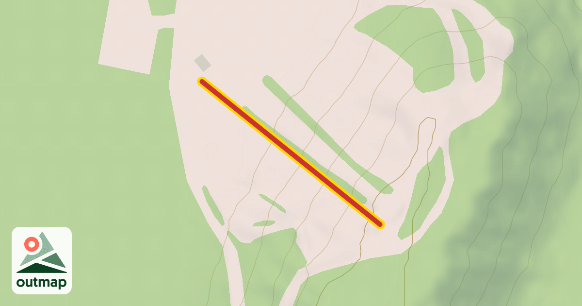 Map of Quad Chair Lift