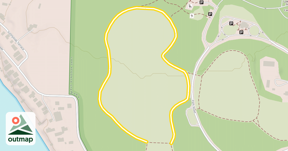Map of Prairie Trail
