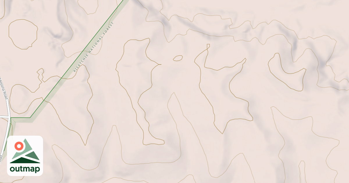Map of KINCAID BAYOU