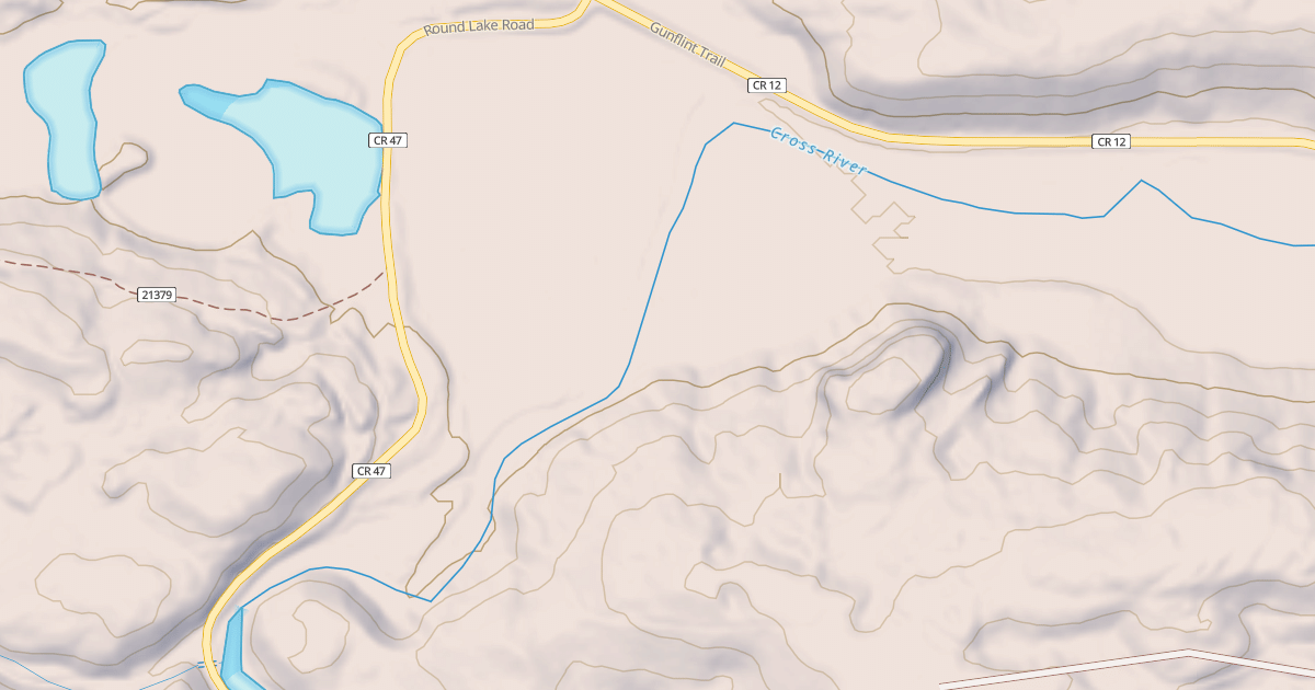 Map preview of Gunflint Trails Snowmobile