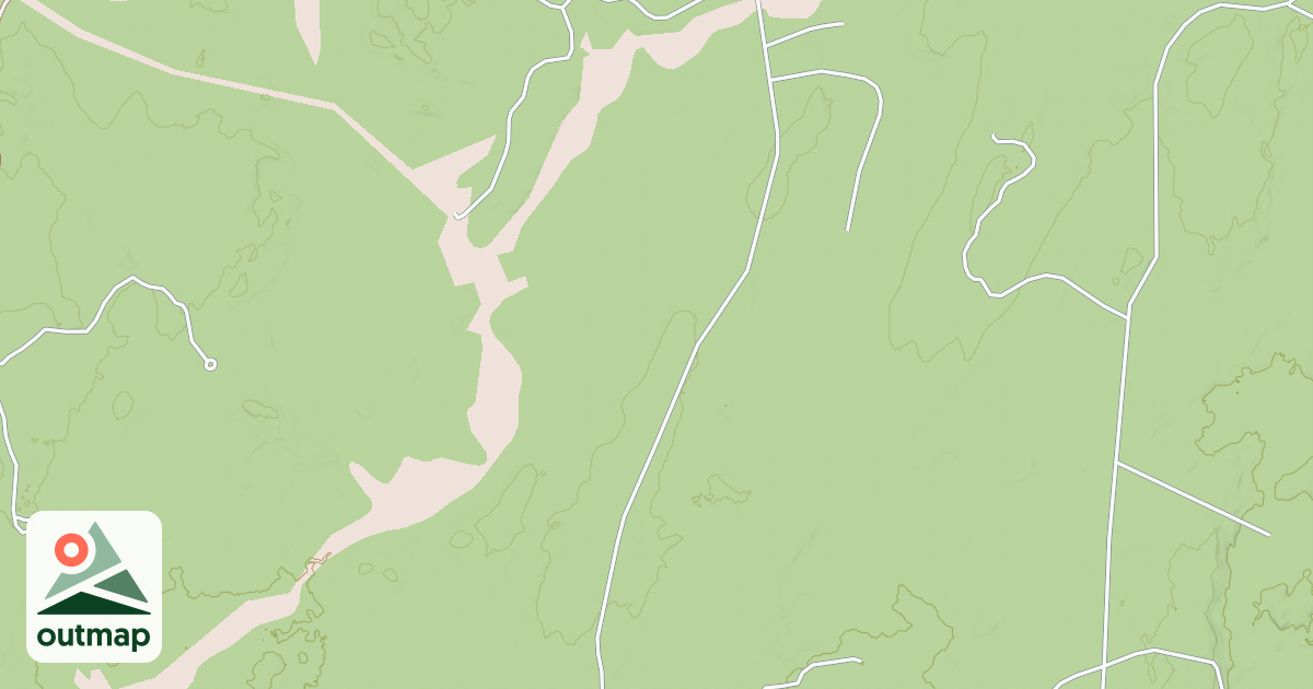 Map of USFS Motor Vehicle Use Map Trails 19617