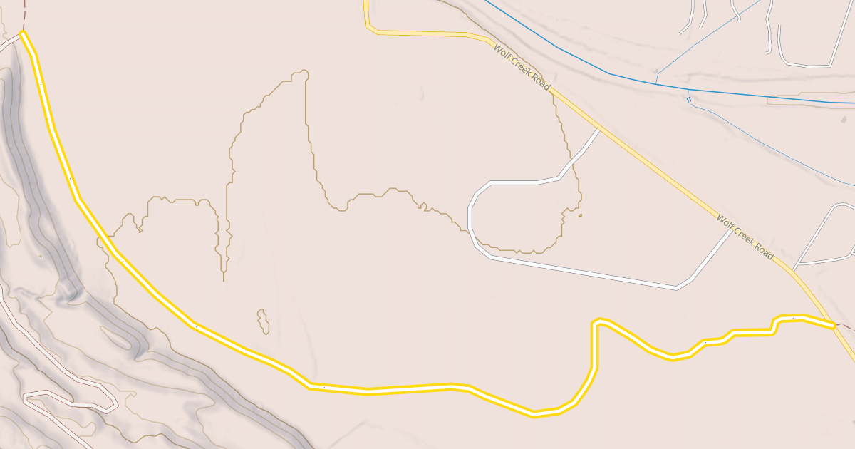Map preview of Methow Community Trail- Winthrop to Powers Plunge