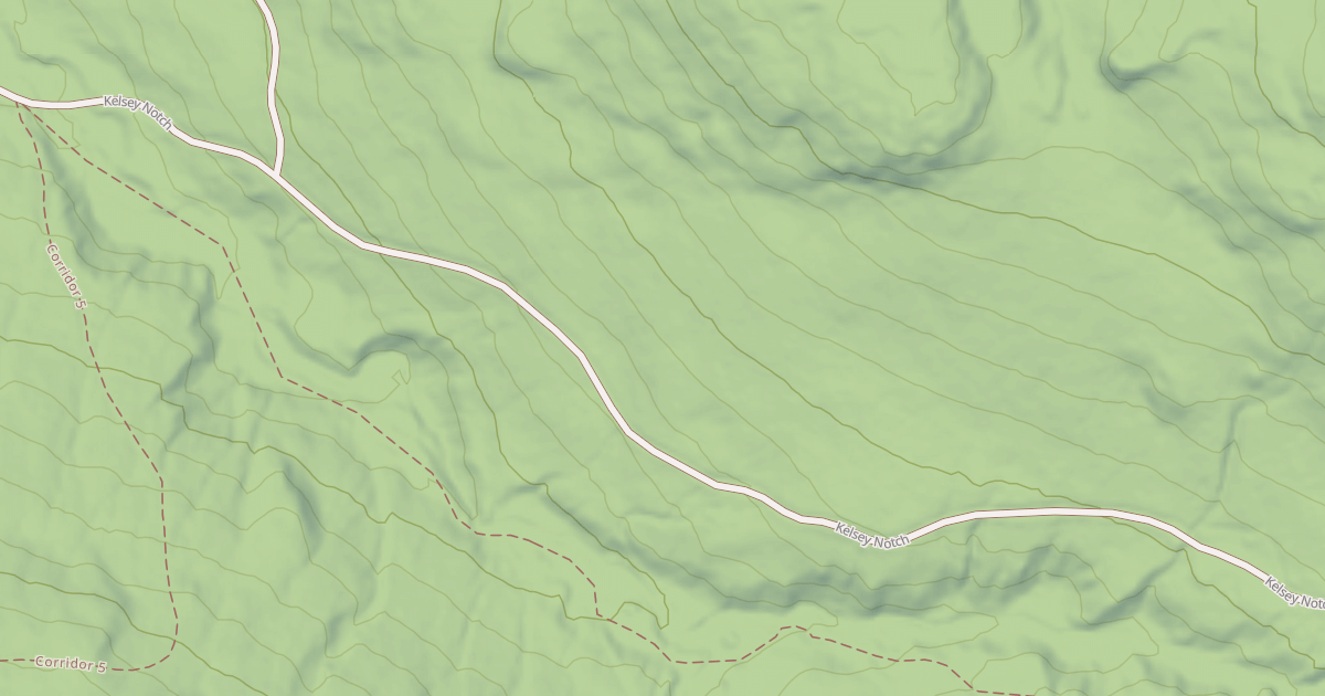 Map preview of Kelsey Notch