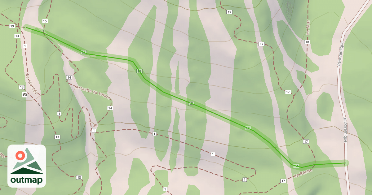 Map of Bord en Bord