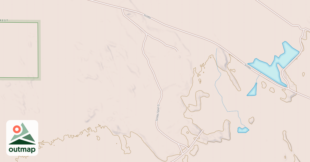 Map of SCOTTS SPUR G