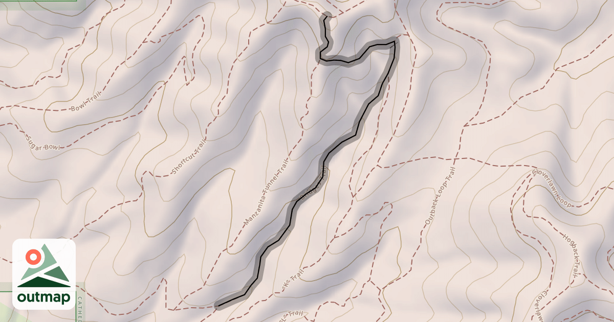 Map of Bridges Trail