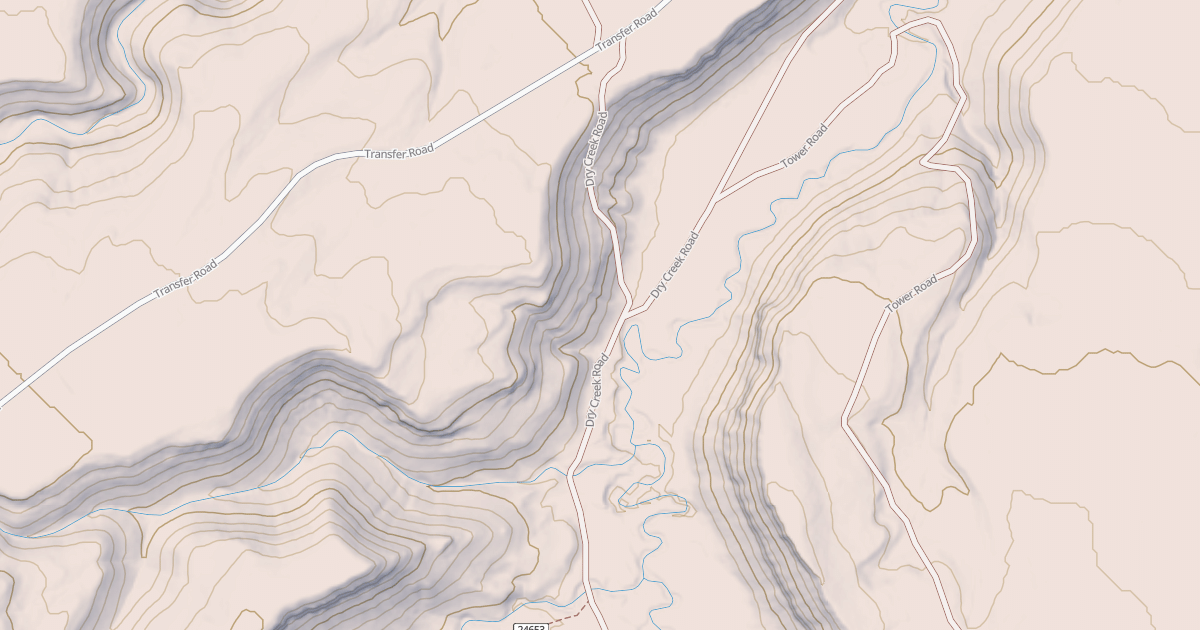Map preview of BLM National GTLF Public Motorized Roads 852b4594-8010-4d9e-840f-4ff5f13ad8e6