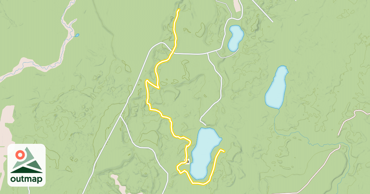 Map of Lake Marie
