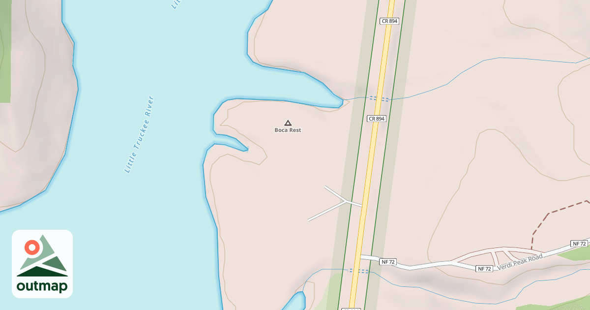 Map of BOCA REST CAMPGROUND