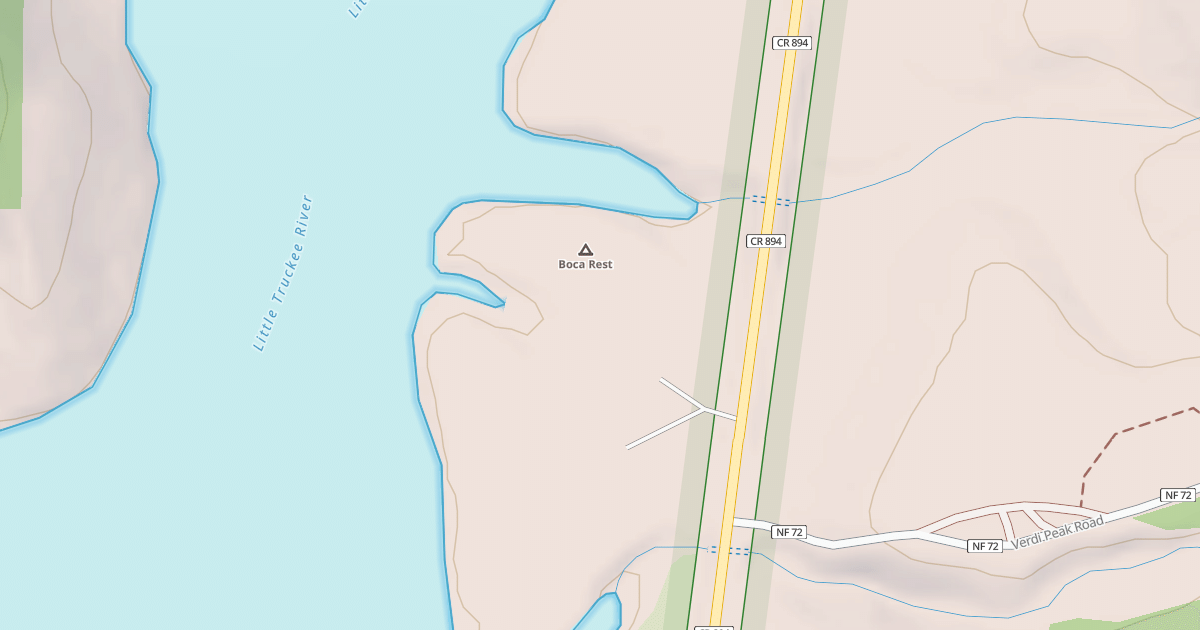Map preview of BOCA REST CAMPGROUND